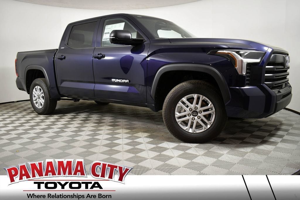 2026 Toyota Tundra SR5 in Blueprint — front three-quarter view