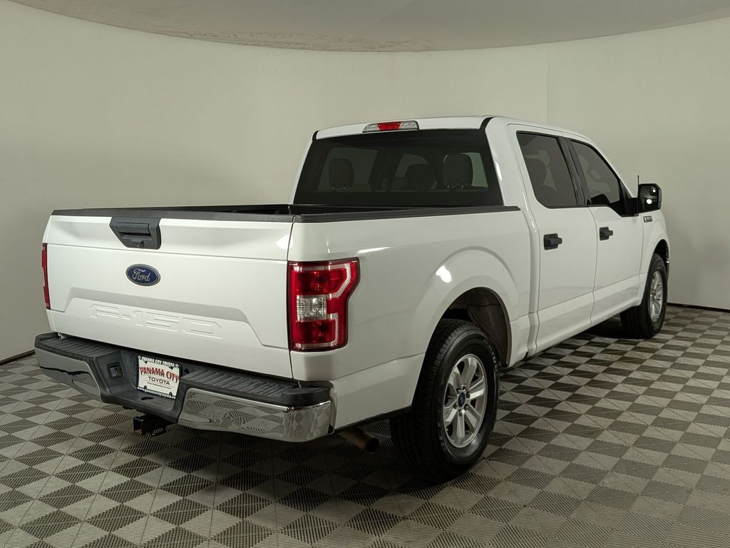 2018 Ford F-150 — rear three-quarter view