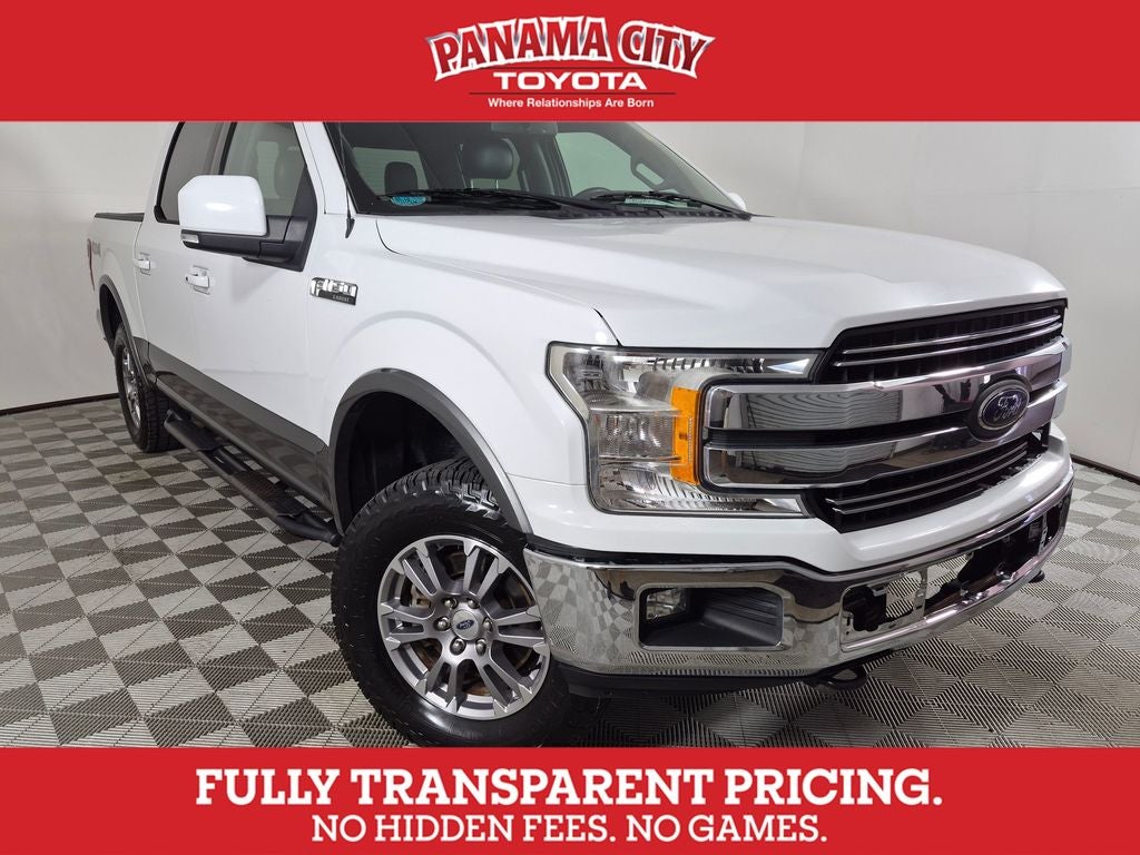 2018 Ford F-150 Lariat in Not Available — front three-quarter view