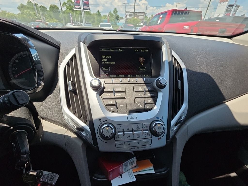 2016 GMC Terrain — interior view