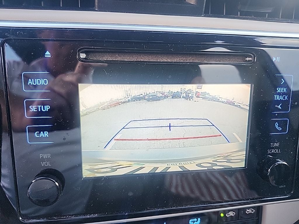 2017 Toyota Corolla — interior view