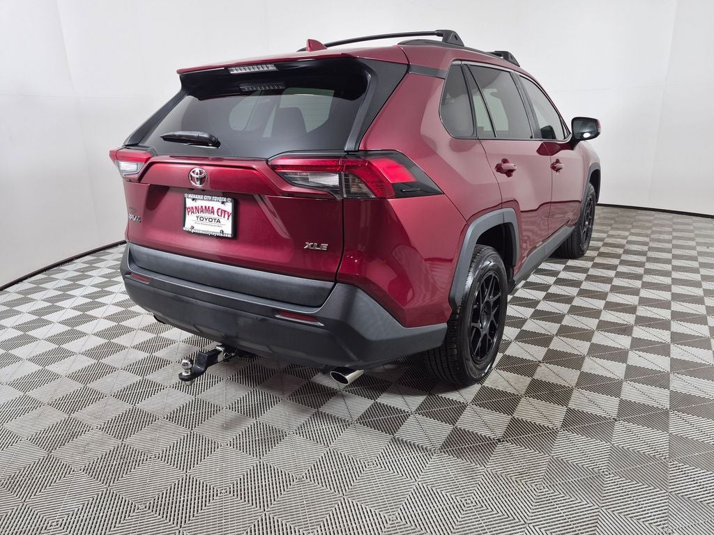 2021 Toyota RAV4 — rear three-quarter view