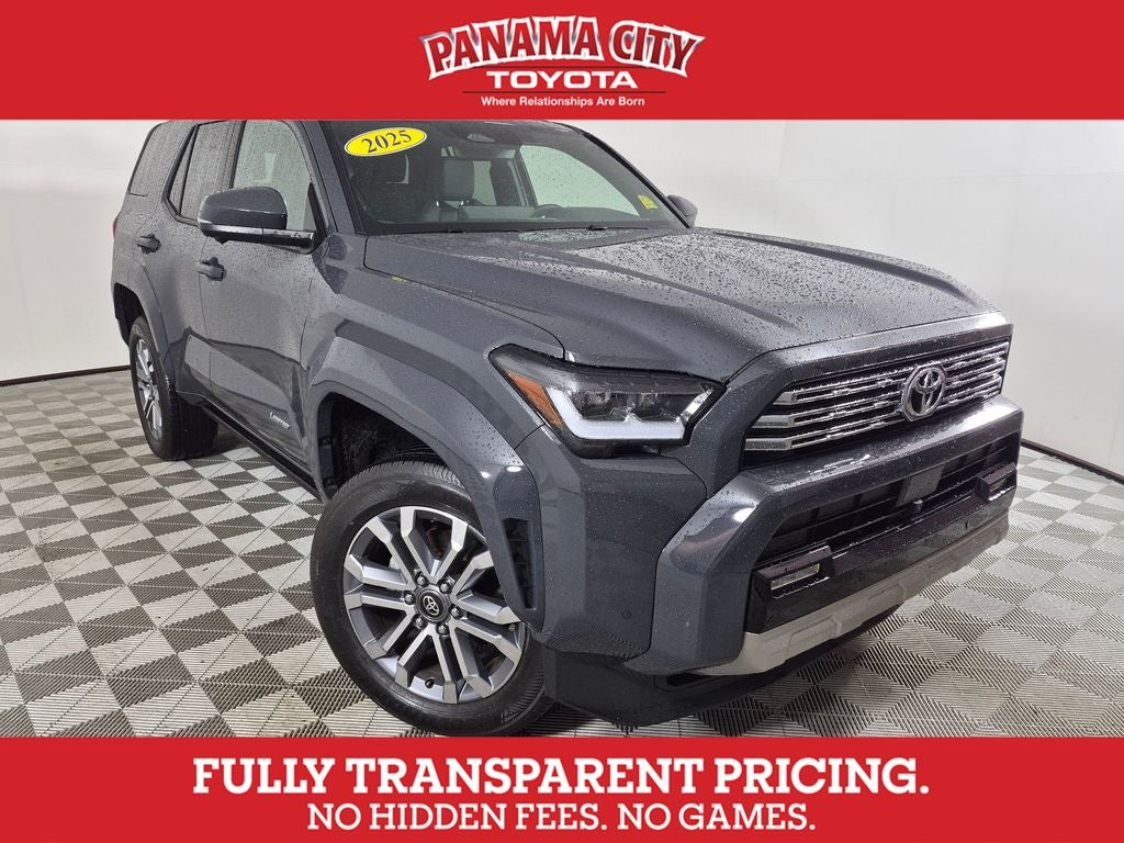 2025 Toyota 4Runner Limited in Underground — front three-quarter view