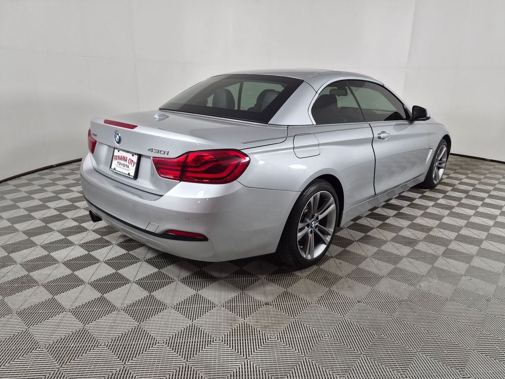 2018 BMW 430i — rear three-quarter view